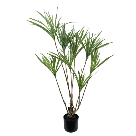 Realistic 125cm Dragon Tree Dracaena – Stunning Artificial Plant for Any Space - plants - express.com