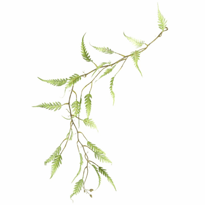 Realistic 125cm Hanging Fern - Lifelike Trailing Foliage for Stunning Decor - plants - express.com