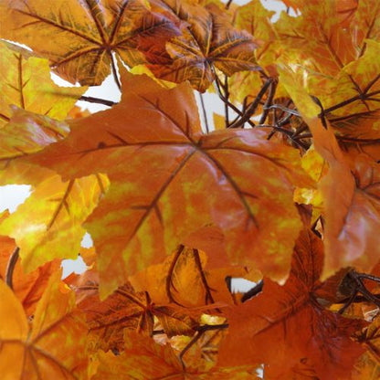 Realistic 125cm Orange Maple Acer Extra Large Artificial Tree for Home & Office - plants - express.com