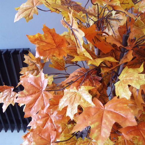 Realistic 125cm Orange Maple Acer Extra Large Artificial Tree for Home & Office - plants - express.com