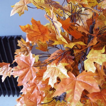Realistic 125cm Orange Maple Acer Extra Large Artificial Tree for Home & Office - plants - express.com