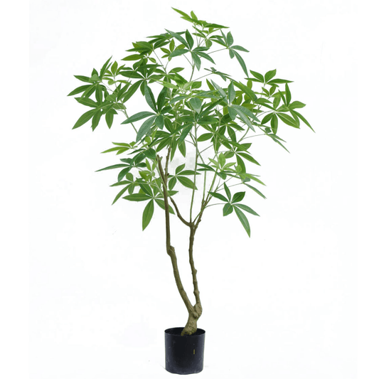 Realistic 150cm Artificial Money Tree Pachira - Lifelike Faux Greenery Decor - plants - express.com