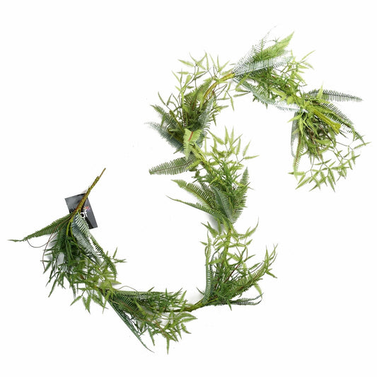 Realistic 180cm Artificial Hanging Fern Garland - Shapable & Lush Decor - plants - express.com