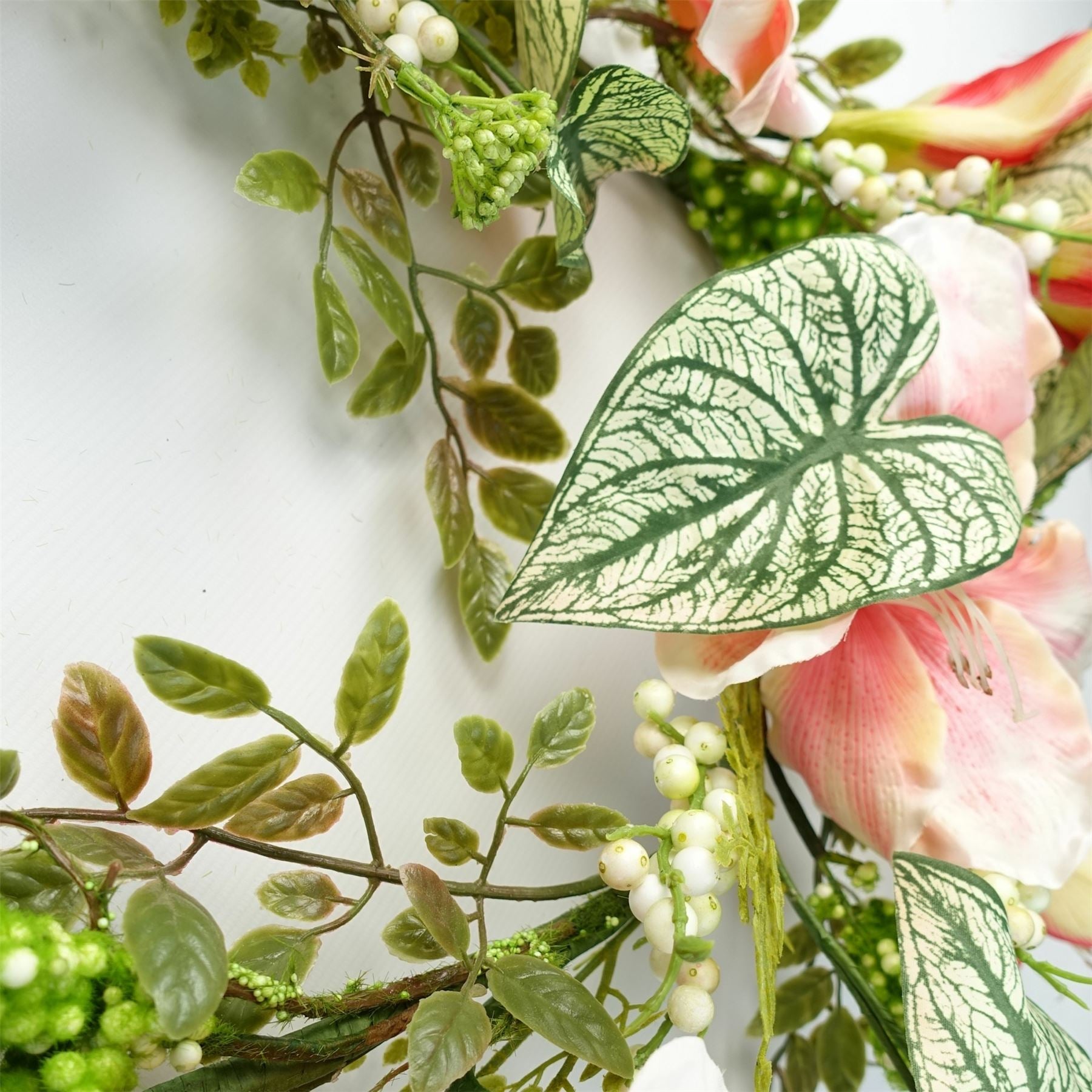 Realistic 180cm Pink Lily Hanging Garland - Transform Your Space with Style! - plants - express.com