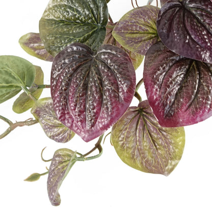 Realistic 35cm Artificial Trailing Purple Pothos - Ready to Display! - plants - express.com