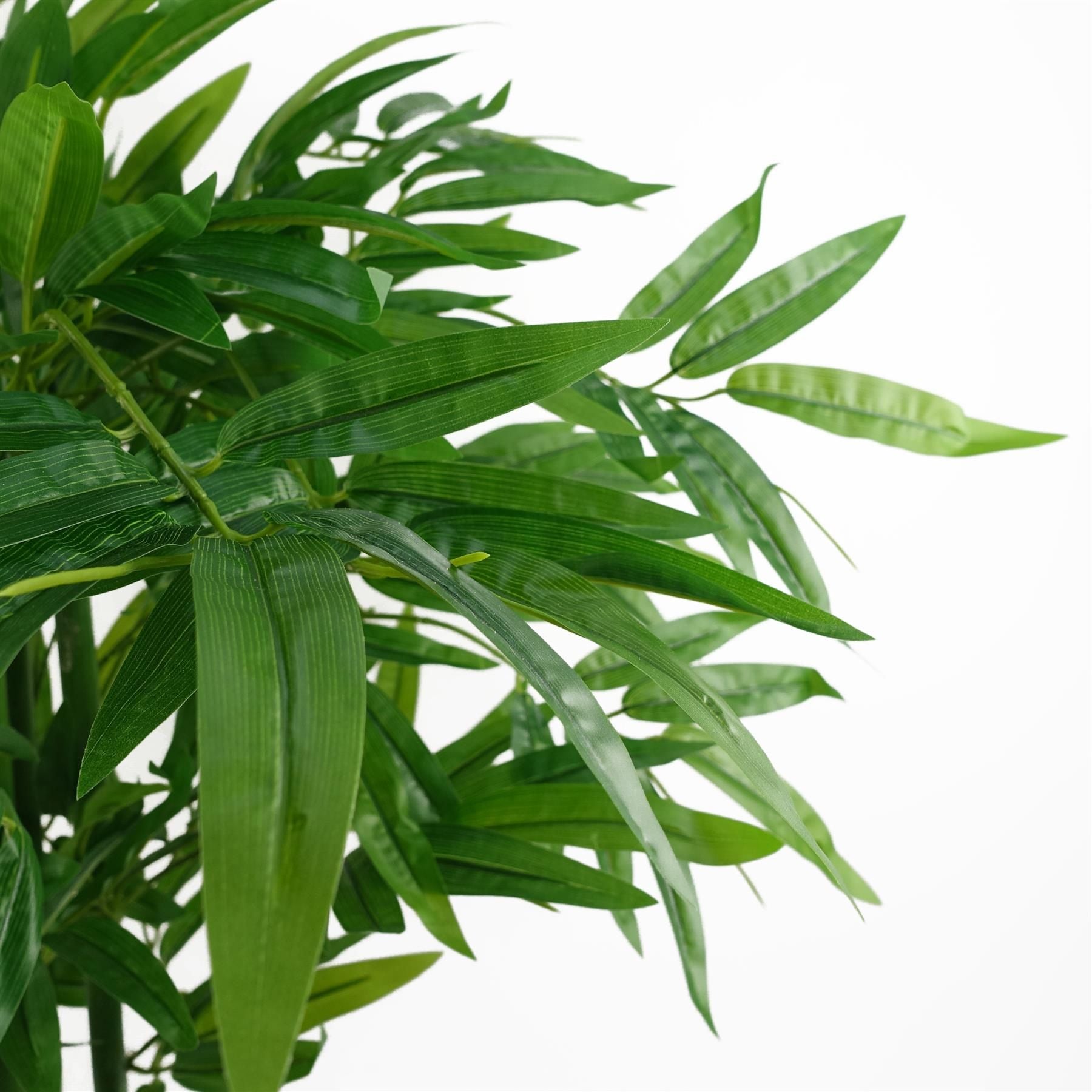 Realistic 3ft Fat Leaf Artificial Bamboo Tree - No Maintenance Needed! - plants - express.com