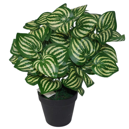 Realistic 40cm Watermelon Leaf Plant - Lush & Low - Maintenance Decor - plants - express.com