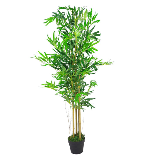 Realistic 4ft Natural Look Artificial Bamboo Tree - No Maintenance! - plants - express.com