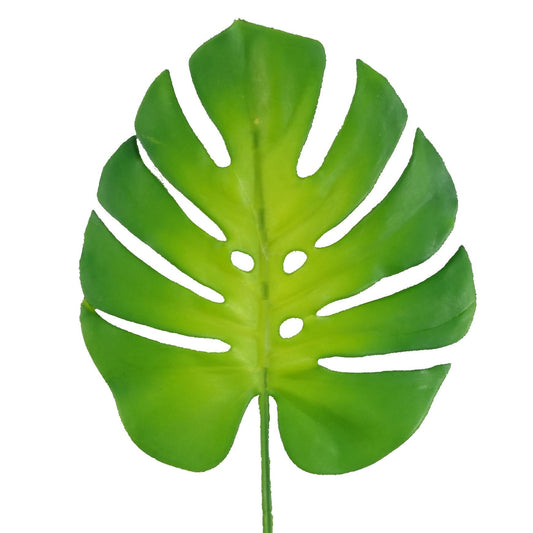 Realistic 55cm Monstera Leaf – Versatile Artificial Plant Decor - plants - express.com