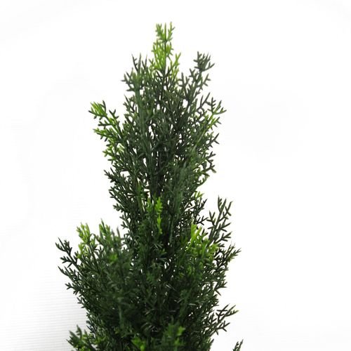 Realistic 90cm UV Resistant Artificial Cedar Cypress Topiary for Indoor/Outdoor Use - plants - express.com