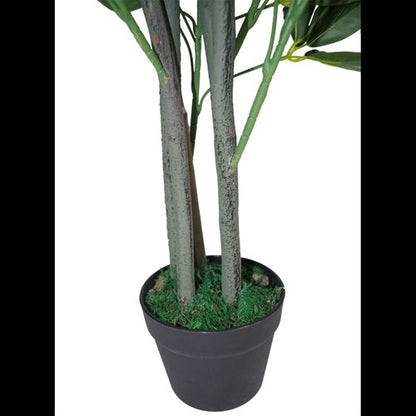 Realistic 95cm Dark Green Artificial Umbrella Tree - Perfect Home Accent! - plants - express.com