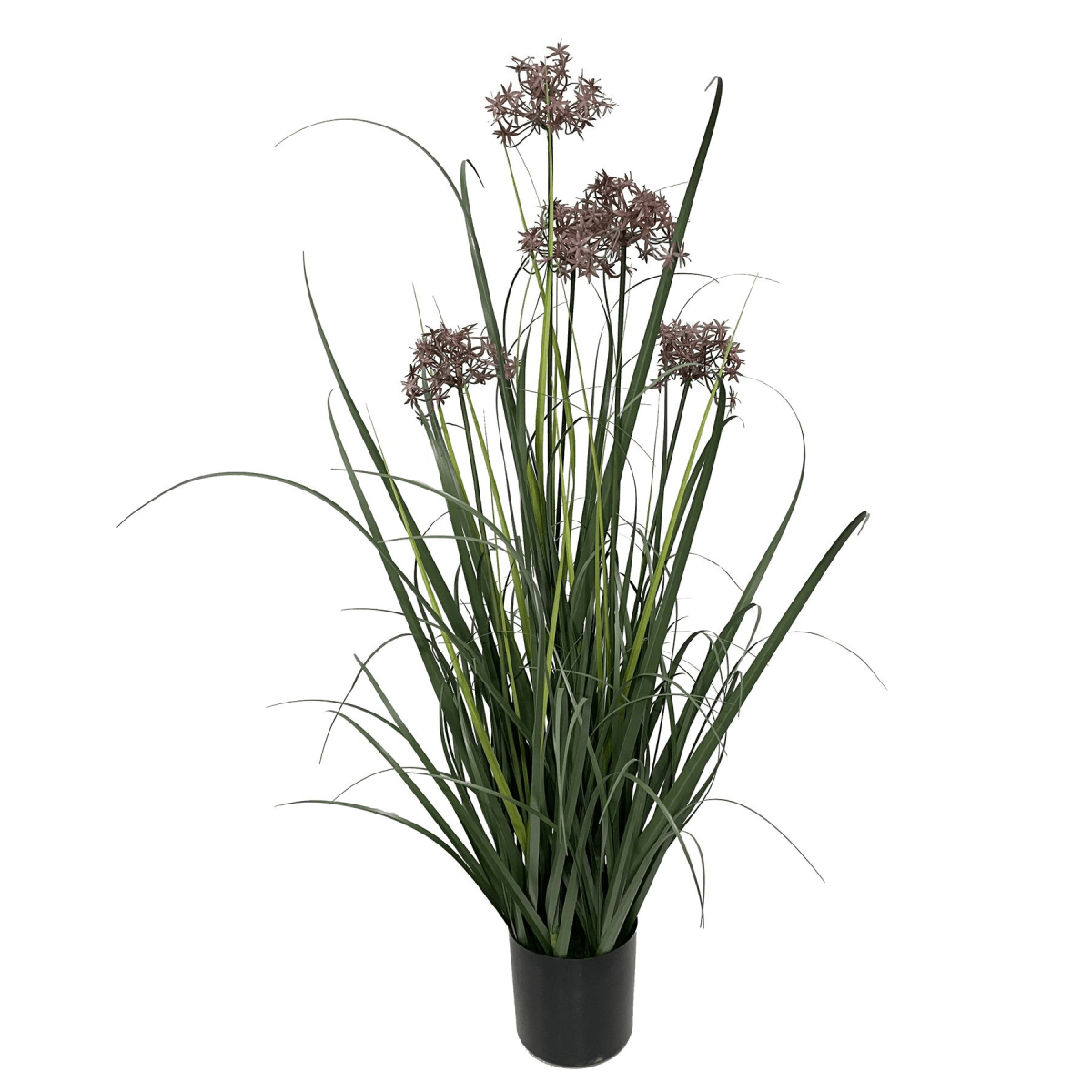Realistic 95cm Flowering Artificial Grass Plant - No Maintenance Required! - plants - express.com