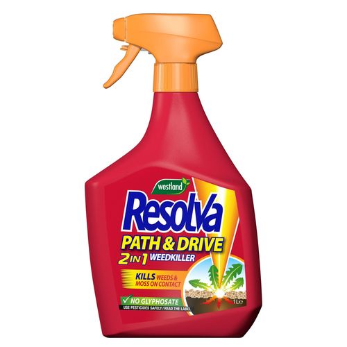 Resolva Path & Drive 1L - Fast - Acting, Bee - Friendly Weed & Moss Control - plants - express.com