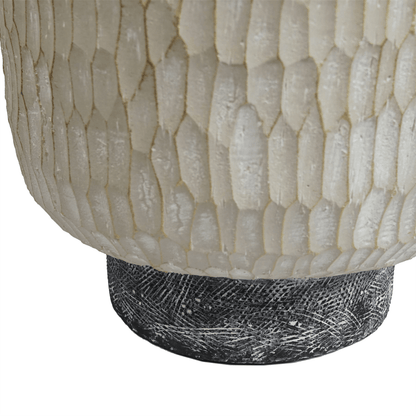 Rustic 32cm Gold Stone Effect Planter - Stylish Indoor/Outdoor Plant Pot - plants - express.com