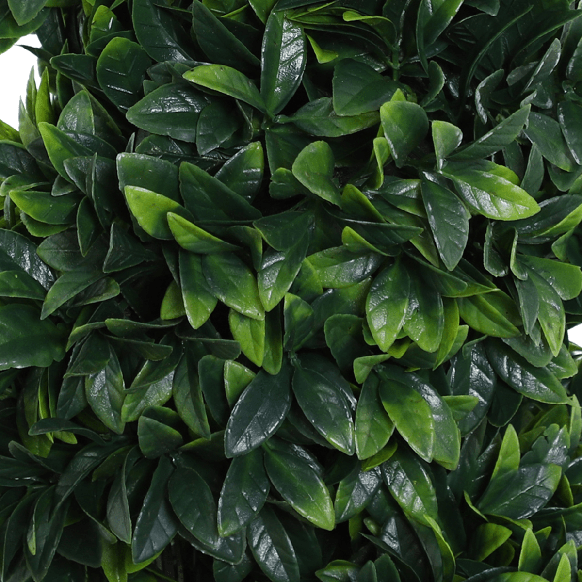 Set of 2 Elegant Artificial Boxwood Spiral Topiary Trees - Easy Care Decor - plants - express.com