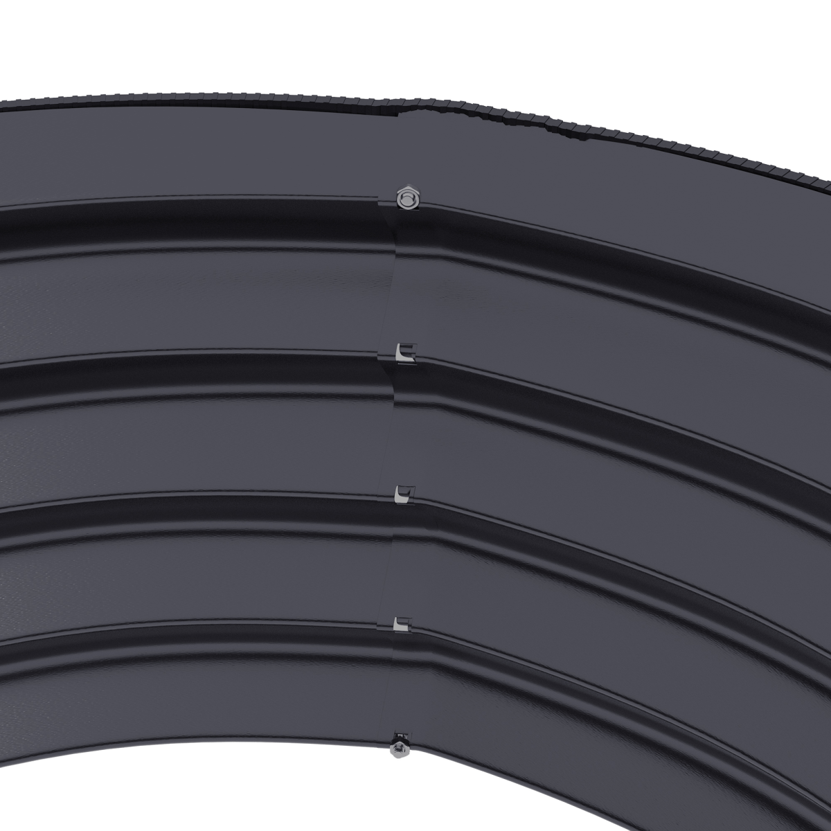 Set of 2 Raised Garden Bed Planter Boxes - Metal, Grey, Safety Edging - plants - express.com