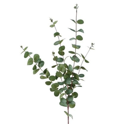 Set of 6 Elegant 100cm Artificial Eucalyptus Stems for Stunning Decor - plants - express.com