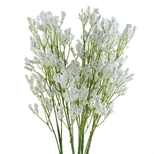 Set of 6 Elegant 65cm Artificial Gypsophilia Stems for Stunning Decor - plants - express.com