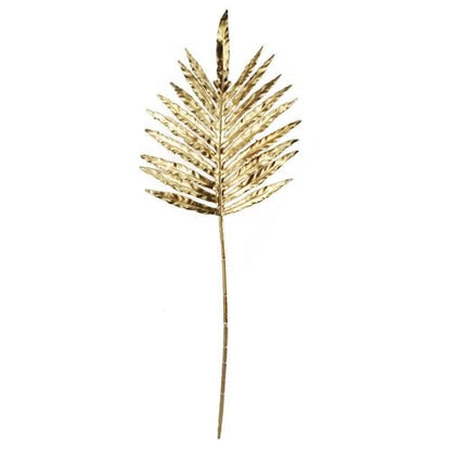 Set of 6 Elegant 95cm Gold Palm Leaves – Perfect for Stunning Arrangements! - plants - express.com