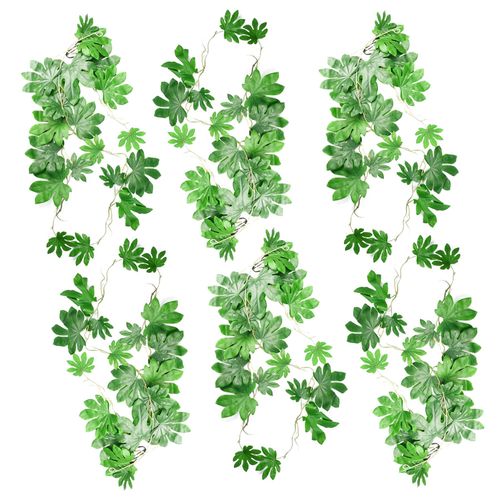 Set of 6 Lifelike 110cm Trailing Aralia Plants for Stunning Decor - plants - express.com