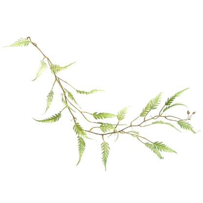 Set of 6 Lush 125cm Artificial Ferns - Stunning Trailing Greenery for Any Home - plants - express.com