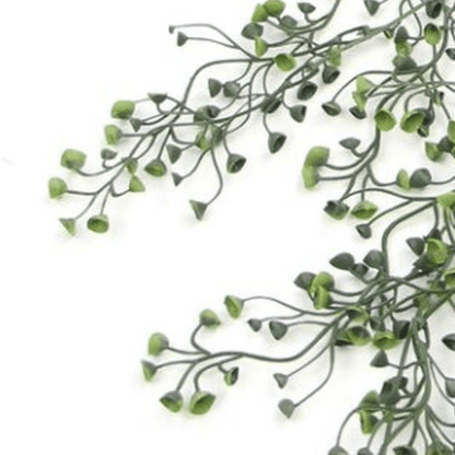Set of 6 UV & Fire Resistant 75cm Hanging Artificial String Pearl Plants - plants - express.com
