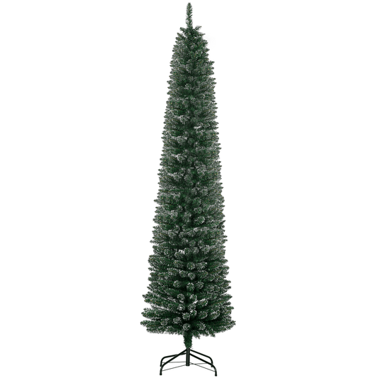 Snow - Dipped 7.5FT Christmas Tree - Create Your Winter Wonderland with HOMCOM - plants - express.com