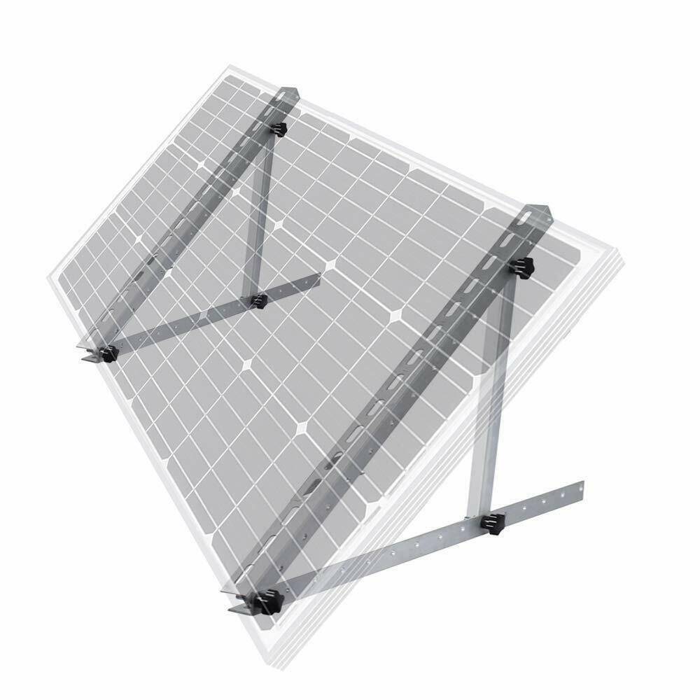Solar Panel Brackets Adjustable Angle Mounting Frame Shed Boat Ground Mount S - plants - express.com