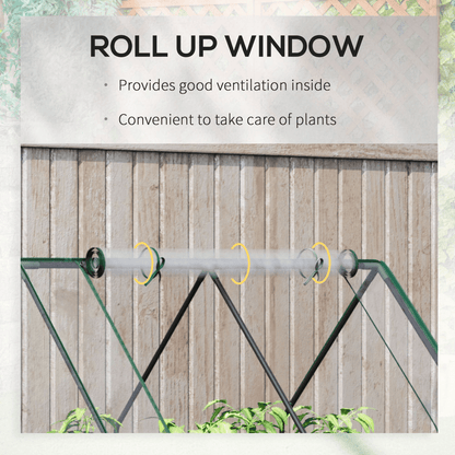 Steel Raised Garden Planter Box Kit with Greenhouse, for Dual Use, Clear - plants - express.com