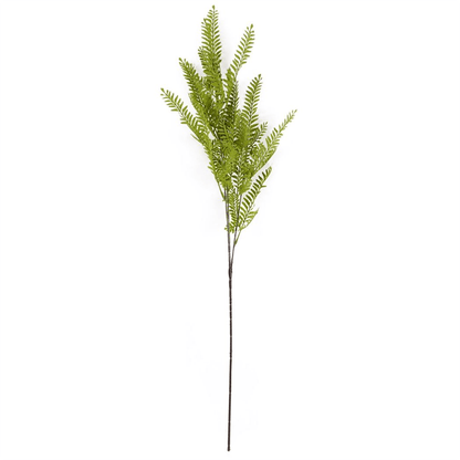 Stunning 100cm Red Poppy & Fern Floral Arrangement with Elegant Glass Vase - plants - express.com
