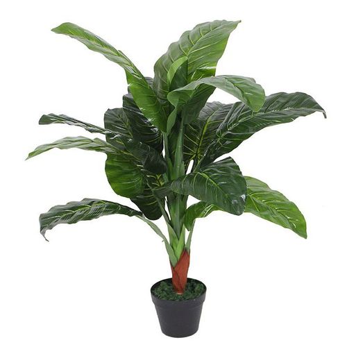Stunning 105cm Artificial Elephant Ear Plant - Lifelike Tropical Décor! - plants - express.com