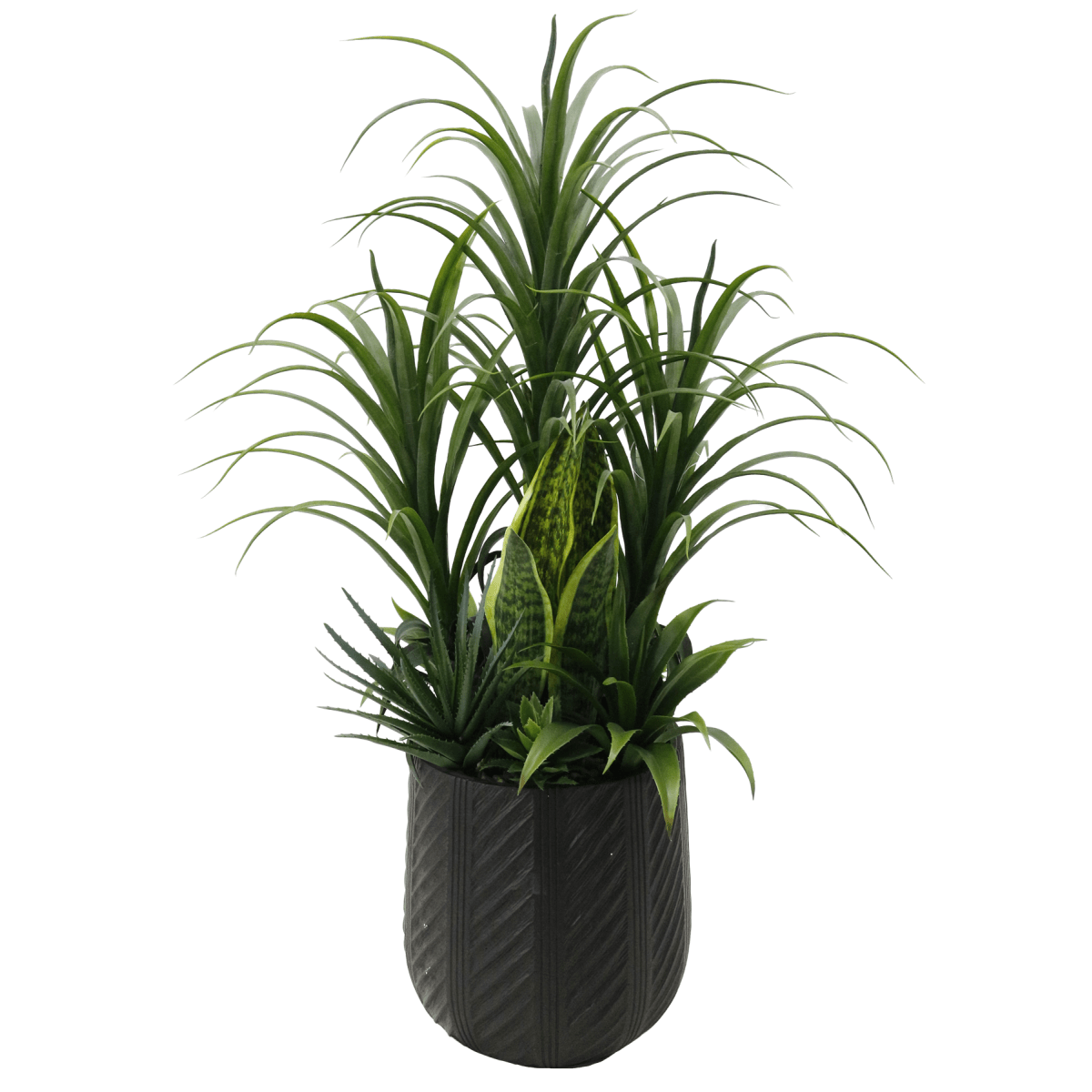 Stunning 107cm Artificial Yucca Plant in Decorative Pot - No Maintenance Needed! - plants - express.com