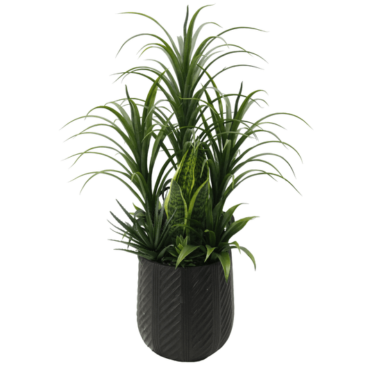 Stunning 107cm Artificial Yucca Plant in Decorative Pot - No Maintenance Needed! - plants - express.com