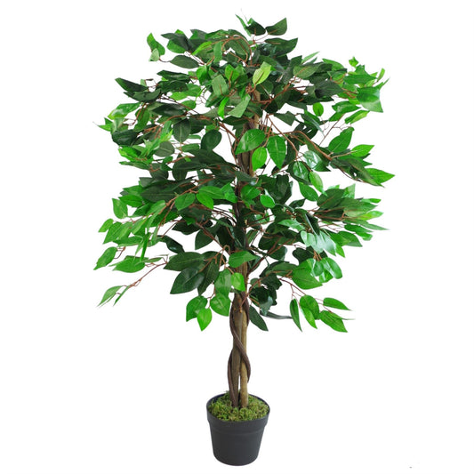 Stunning 110cm Ficus Tree - Lush, Realistic, Perfect for Any Space! - plants - express.com