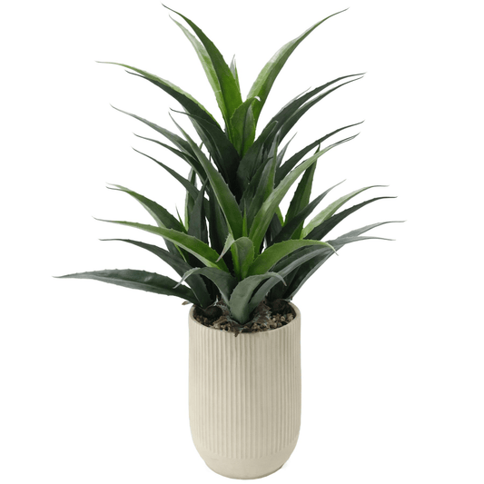 Stunning 113cm Artificial Agave in Decorative Planter – Hassle - Free Greenery! - plants - express.com
