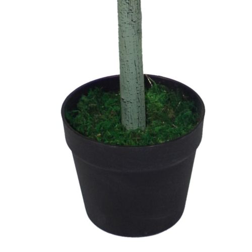 Stunning 120cm Artificial Bay Tree Pyramid Cone - No Maintenance Needed! - plants - express.com