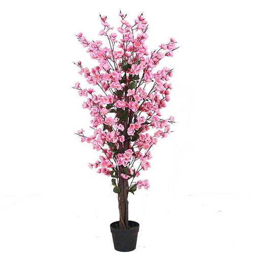 Stunning 120cm Pink Blossom Tree - Perfect for Indoor Enhancements! - plants - express.com