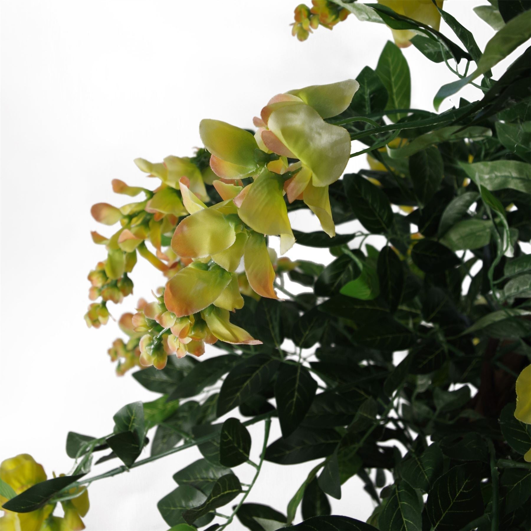 Stunning 120cm Yellow Wisteria Tree - Realistic Artificial Decor for Any Space! - plants - express.com