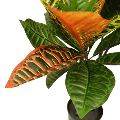 Stunning 140cm Artificial Codiaeum Tree – 179 Lush Leaves, Low - Maintenance Beauty! - plants - express.com