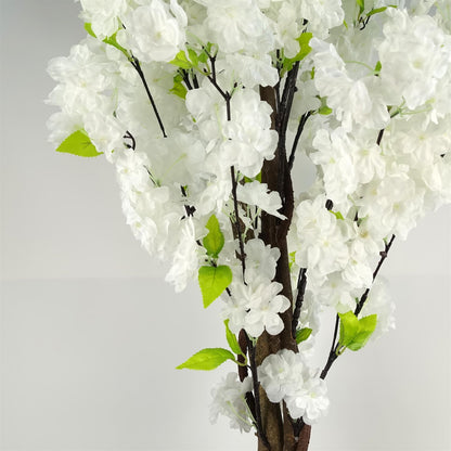 Stunning 150cm Artificial White Cherry Blossom Tree - Perfect Home Decor! - plants - express.com