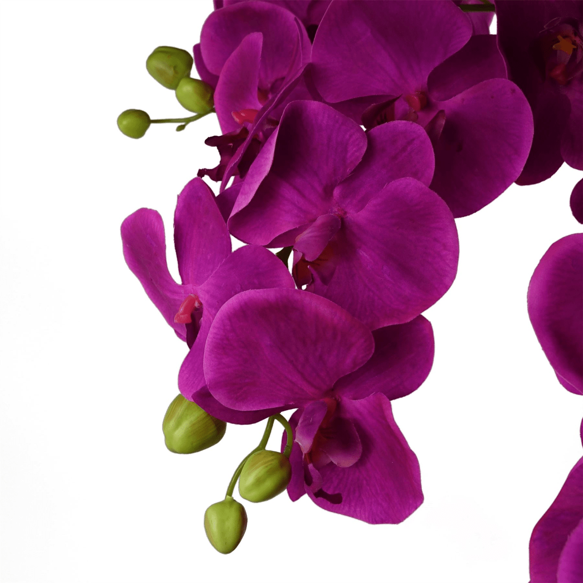 Stunning 150cm Giant Real Touch Purple Orchid – 189 Flowers, Perfect Home Décor! - plants - express.com