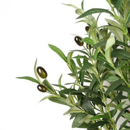 Stunning 160cm Realistic Artificial Olive Tree with 1296 Leaves & 72 Olives - plants - express.com