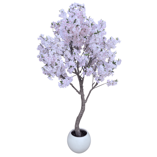 Stunning 260cm XXL Cherry Blossom Tree with Elegant Decorative Planter - plants - express.com