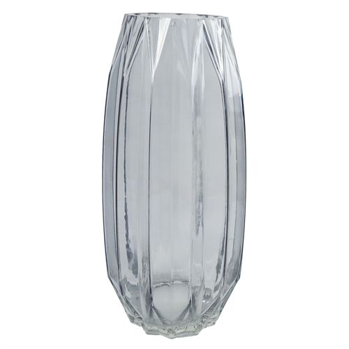Stunning 30cm Contemporary Clear Glass Vase for Elegant Floral Displays - plants - express.com