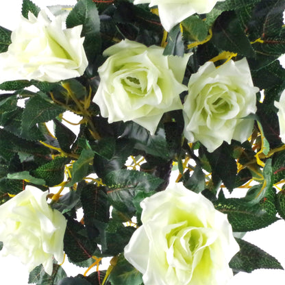 Stunning 3ft Twisted Vine Artificial Cream Rose Wedding Tree - Elegance Redefined! - plants - express.com