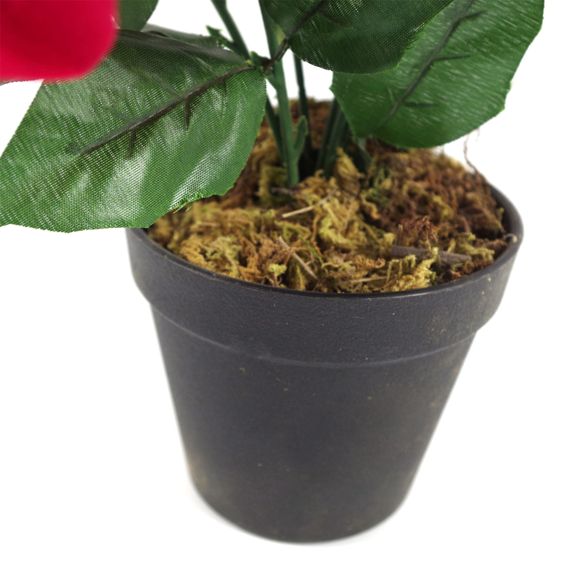 Stunning 40cm Velvet Touch Artificial Poinsettia - Perfect Holiday Décor! - plants - express.com