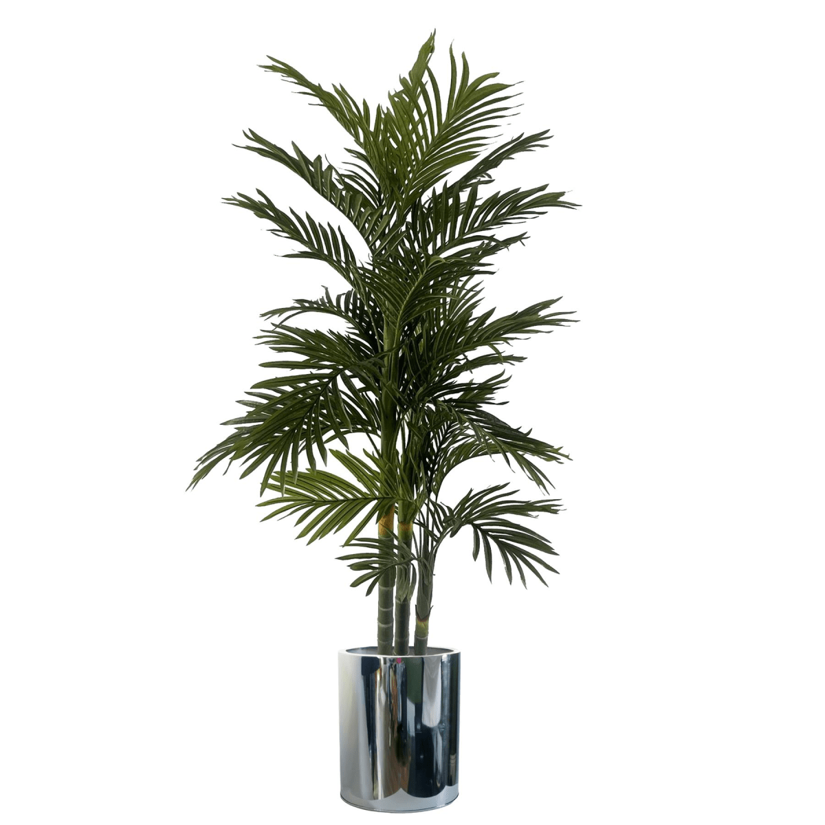 Stunning 51cm XL Silver Metal Planter - Elevate Your Space with Elegance! - plants - express.com