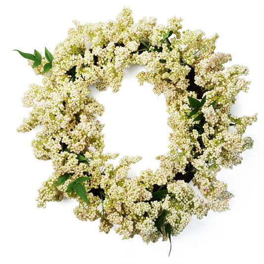 Stunning 55cm White Berry Wreath - Perfect for All Doors & Matching Garlands! - plants - express.com