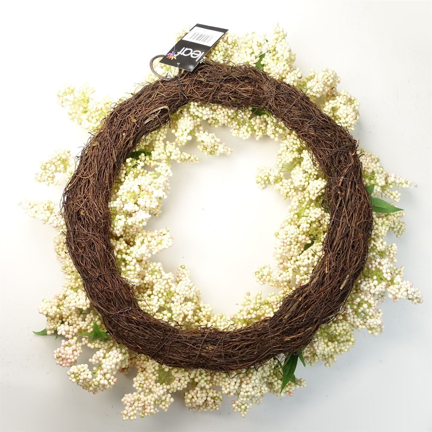 Stunning 55cm White Berry Wreath - Perfect for All Doors & Matching Garlands! - plants - express.com
