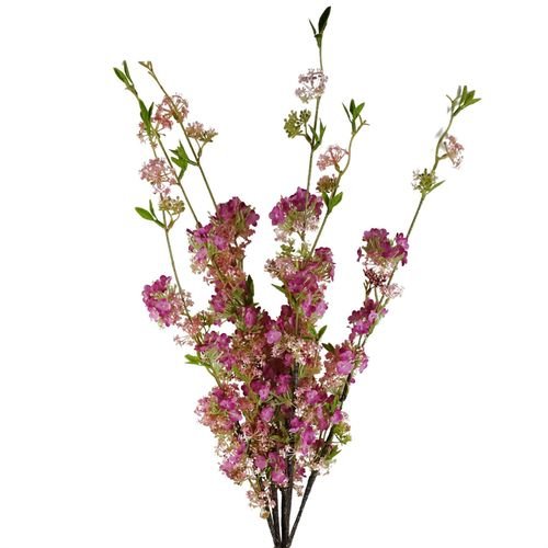 Stunning 6 - Pack 100cm Pink Blossom Spray Stems - Perfect for Elegant Arrangements! - plants - express.com